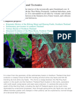 Thailand Geology and Tectonics