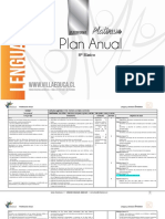 Planificacion Anual - LENGUA Y LITERATURA - 8basico - P