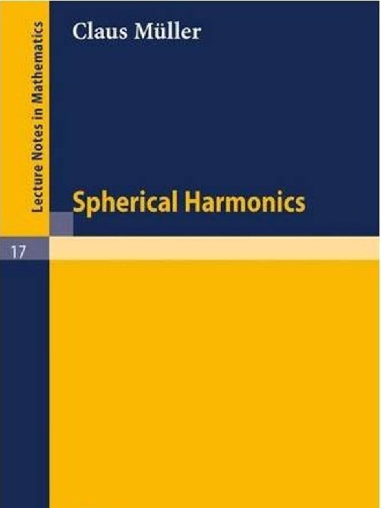 Spherical Harmonics Addition Theorem | PDF | Determinant | Matrix ...