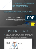 Definición de salud ocupacional y enfermedades laborales