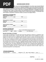 Cherika Evans Police Report