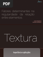 Aula ritmo, textura e hierarquia