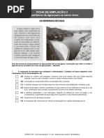 2- A Importância Da Água Para Os Seres Vivos