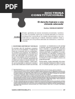 Derecho a la Vivienda Adecuada