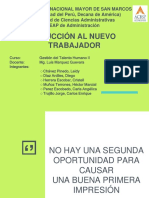 Inducción Al Nuevo Trabajador