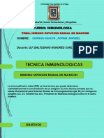 Inmnuno Tecnicas: INMUNO DIFUCION RADIAL DE MANCINI