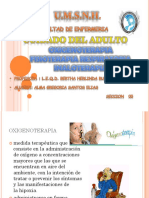 Oxigenoterapia, FTR, Inhaloterapia