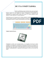 Partes de Una Computadora