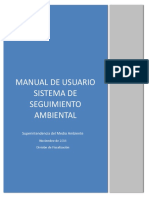 Manual Usuario Sistema Seguimiento Ambiental (Chile)