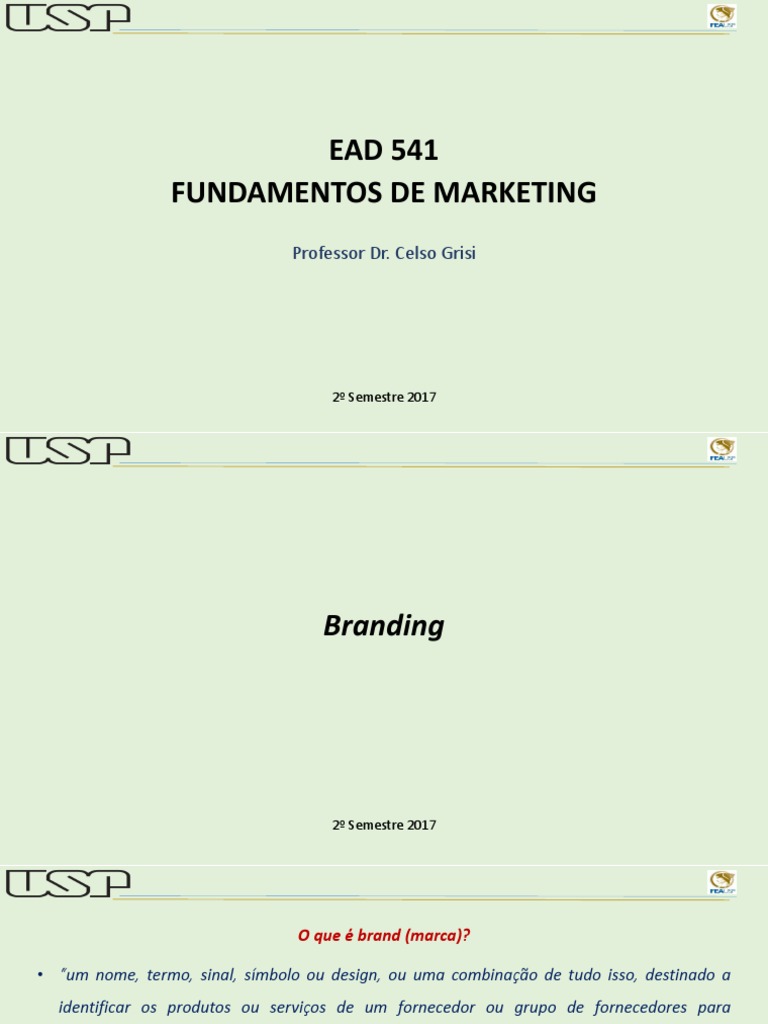 Fundamentos de Branding e Brand Equity | PDF | Gestão de marcas | Marca