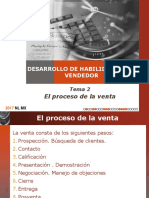 Tema 2 - El Proceso de La Venta