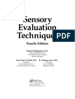 Sensory Evaluation Techniques PDF