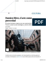 Vicente, Álex. Damien Hirst, El Arte Como Posverdad