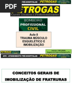 Aula 8 - Atendimento Pré-Hospitalar 0-Trauma Músculo Esquelético e Imobilização - 87 Slides