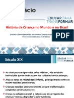 Aula 3 - História da Criança no Mundo e no Brasil