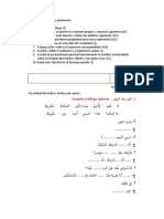 Examen árabe II
