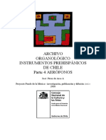 Arqueomusicología Revista Chile