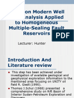 Study On Modern Well Test Analysis Applied To Homogeneous Multiple-Sealing Fault Reservoirs