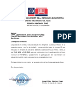 Ministerio de Educación de La República Dominicana Distrito Educativo 03-01, Azua. Escuela Hector J. Diaz