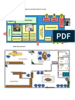 Presenta Un Mapa de Distribución de Planta