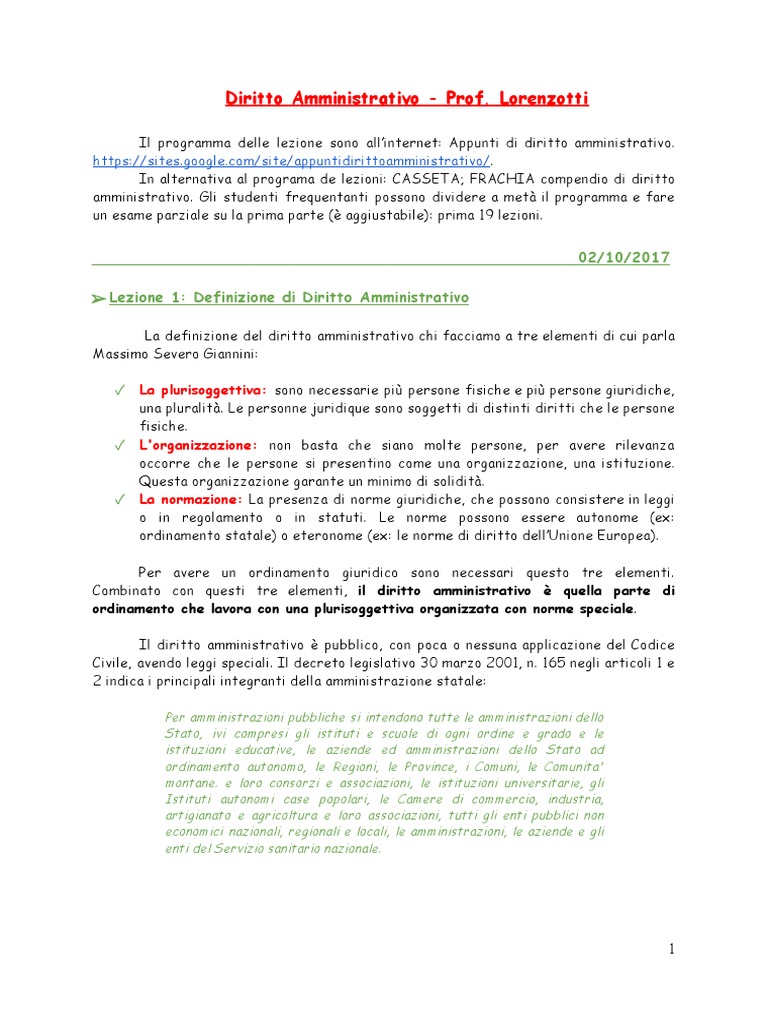 Diritto Administrativo | PDF