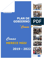 Plan Gobierno Comas 2019 2022