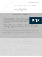 Sociedades Personalistas. Una Mirada Crítica Al Código de Comercio Vigente y Al Anteproyecto de Código Mercantil de Nicaragua