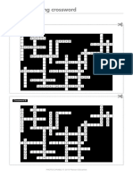 A1.3 Unit 9 Shopping Crosswords