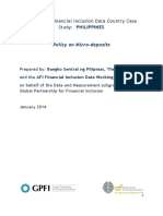 The Use of Financial Inclusion Data Country Case Study - Philippines PDF