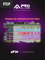 ProClass - E-Book de Pro Tools - Gravação