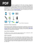 Bluetooth Technology: Introduction To Wireless Communication