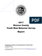 Monroe County Youth Risk Behavior Survey Report 2017