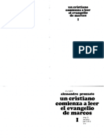 PRONZATO ALESSANDRO - 1. Un Cristiano comienza a leer el Evangelio de Marcos.pdf