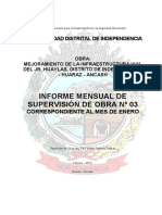Informe Mensual 03 - Enero 2013 - Pav Huaylas - Formato MDI PDF