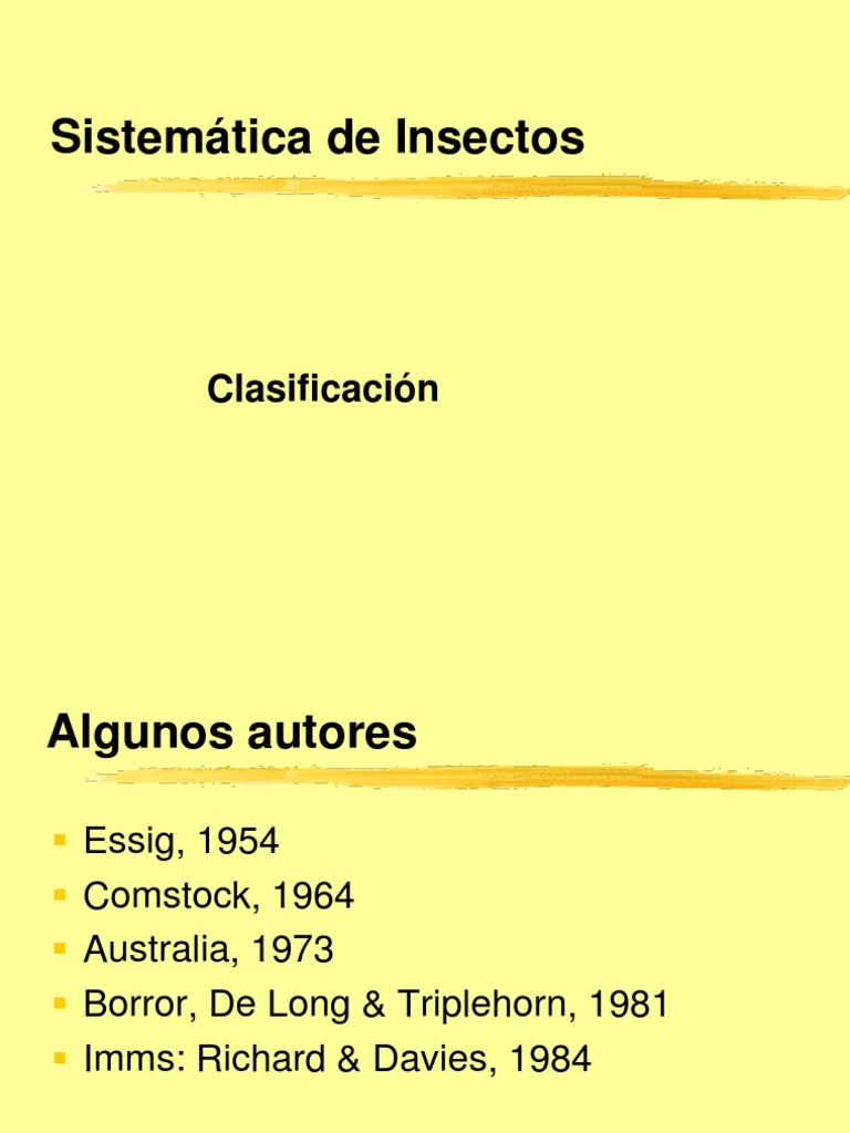Clasificación de Insectos: Mecoptera | PDF | Artrópodos | Hexapoda