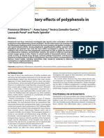 Anti-In Ammatory Effects of Polyphenols in Arthritis: Mini-Review
