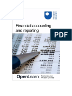 Financial Accounting and Reporting