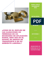 Cómo Es El Empleo de Las Aleaciones No Ferrosas en Un Escenario de Aplicación Diaria