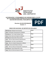 AUTORIZACIÓN Y OTORGAMIENTO DE SUBVENCIONES