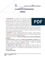 Material Asepsia Bioseguridad Actualizado PDF