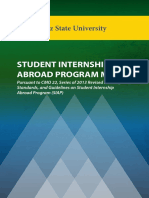 Student Internship Abroad Program Manual Final Version 1