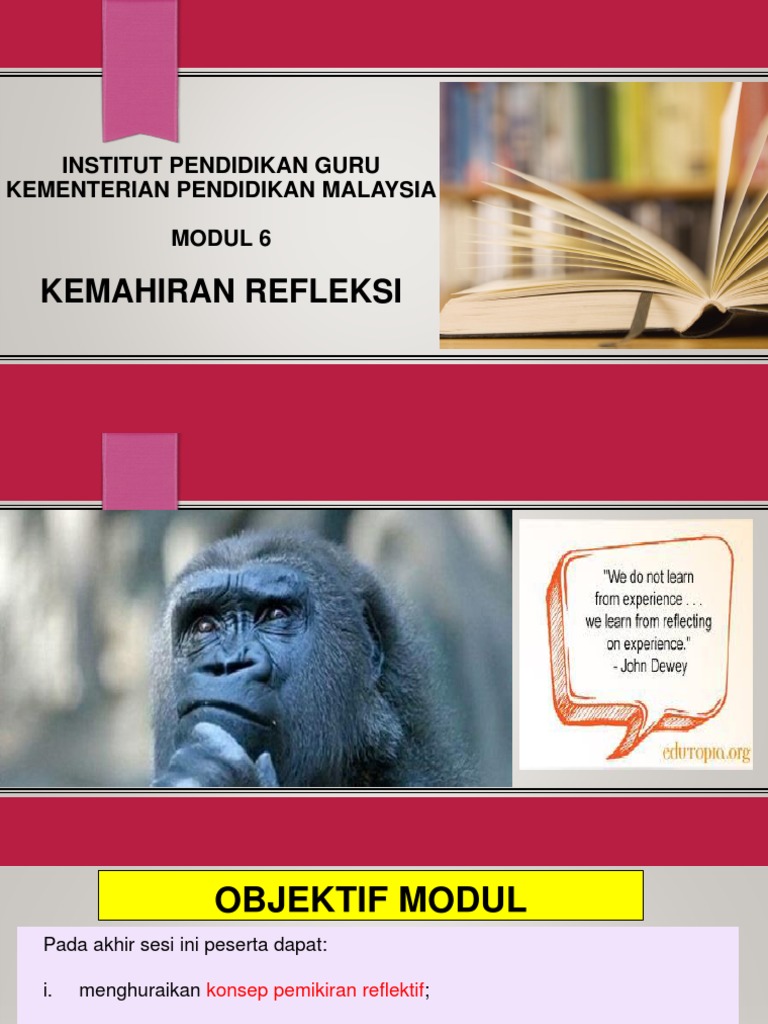 Modul 6 Kemahiran Refleksi Pdf