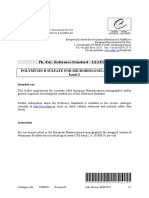 Ph. Eur. Reference Standard - LEAFLET: Polymyxin B Sulfate For Microbiological Assay Crs Batch 2