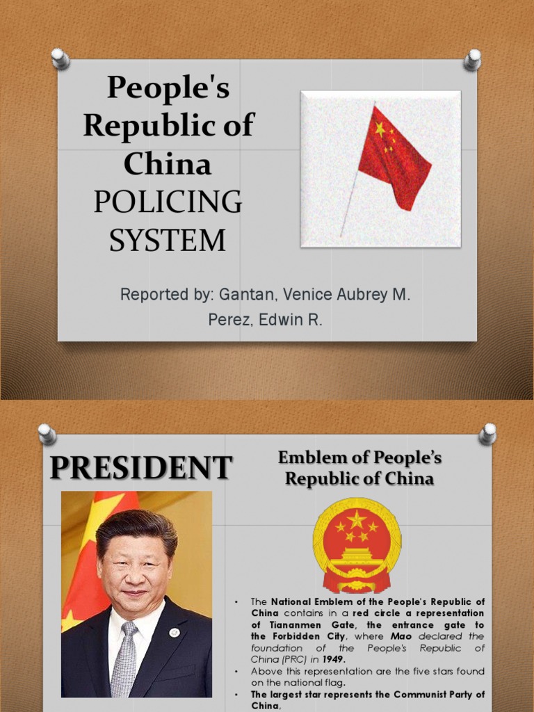 Overview of China's Policing System | PDF | National Security | Government