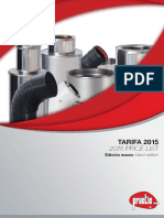 Tarifa Practic Tuberias 2015 PDF
