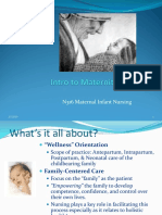 Intro To Maternity Nursing