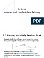 2 Peubah Acak Dan Distribusi Peluang