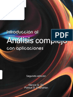 Introducción Al Análisis Complejo Con Aplicaciones - 2ED - Zill, Shanahan PDF