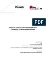 2012 - Design of a Planetary-Cyclo-Drive Speed Reducer Cycloid Stage , Geometry , Element Analyses - Borisov, Panchev.pdf