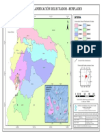 Mapa de La Zonas de Planificacion